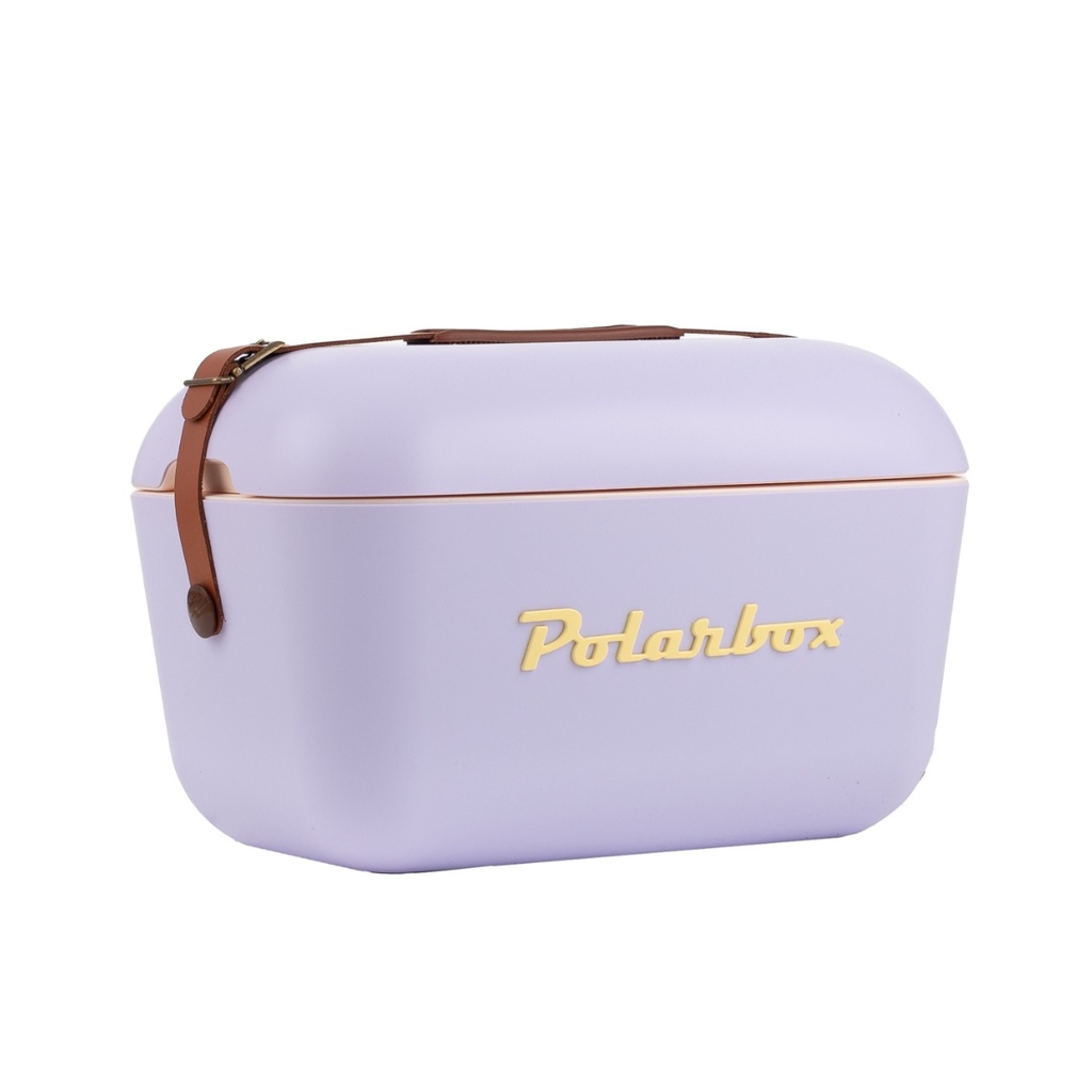 Polarbox 20 Liters Classic Cooler Box Lilac - Yellow / 9212