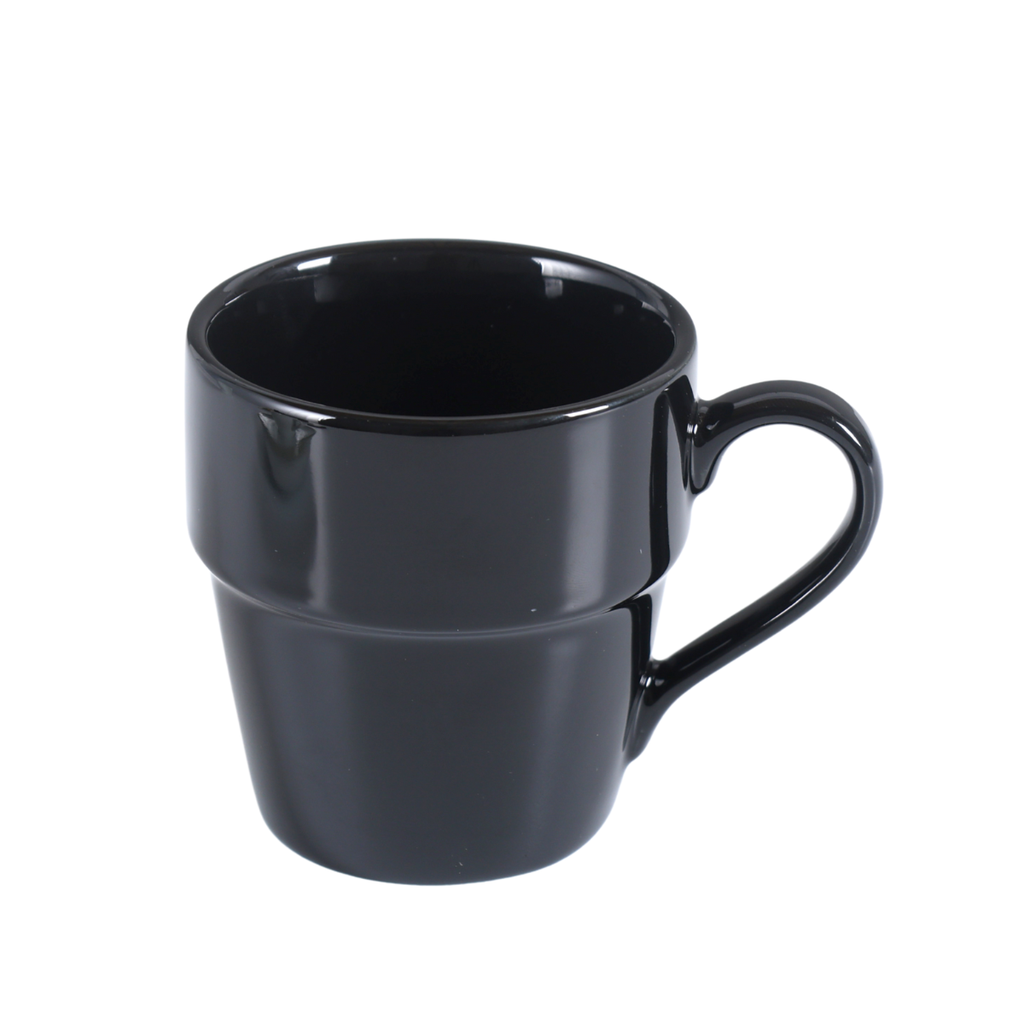 Porceletta Black Porcelain Mug 250 ml