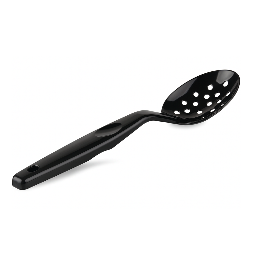 Kapp PC Serving Perforated Spoon Black 11.5" / 46010008