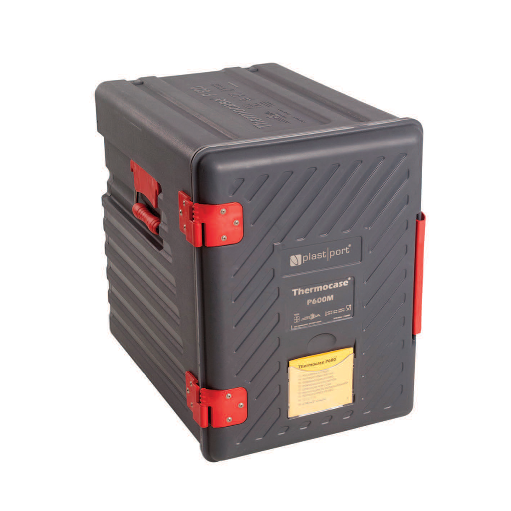 Kapp Thermobox Hinged Black 600 Side / 66 Qt. / 64 x 44 x 61 cm / 46011600