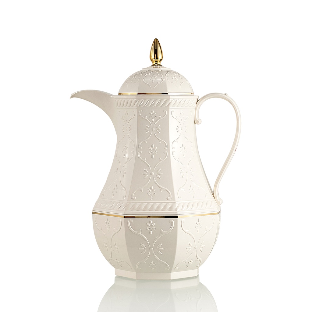 Rose Coffee Vacuum Flask 1 Liter White / RS-624-10-CF-A01