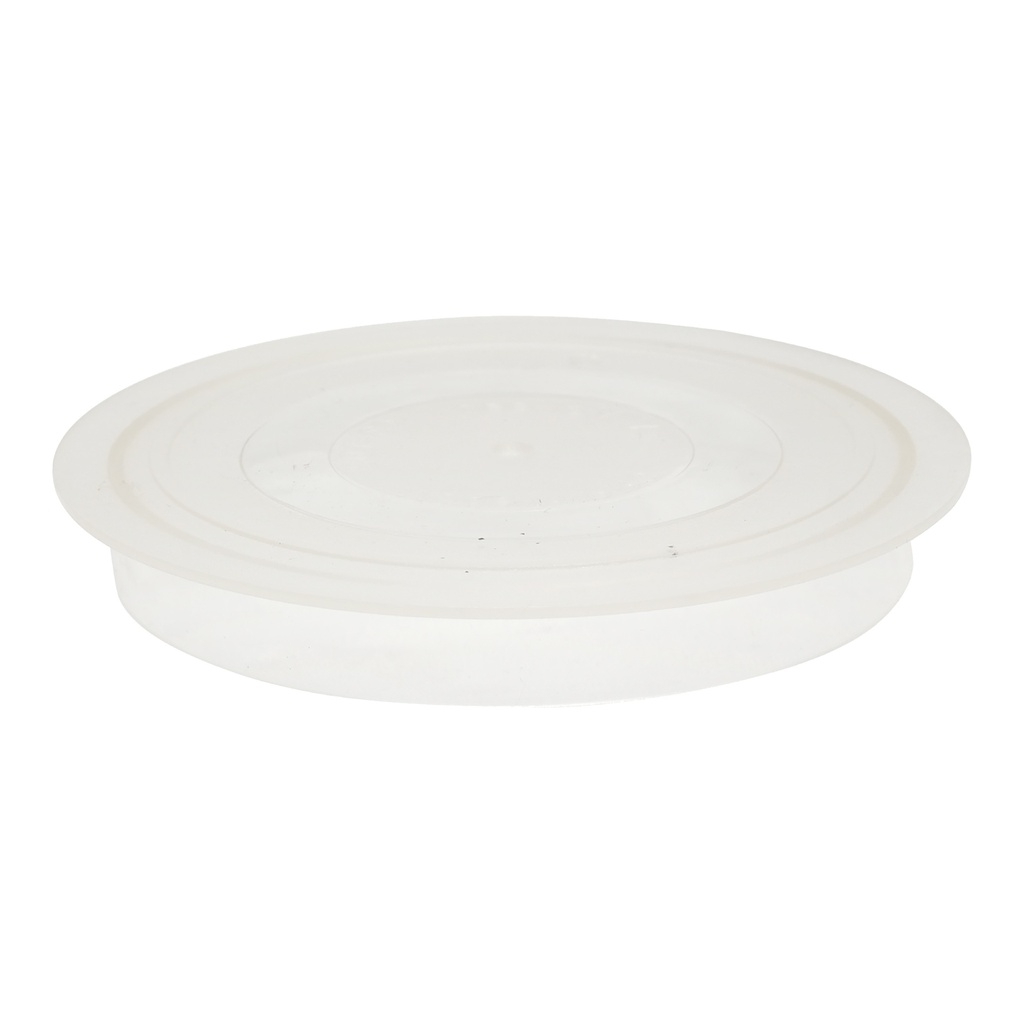 Vague Plastic Small Round Cover Clear Color