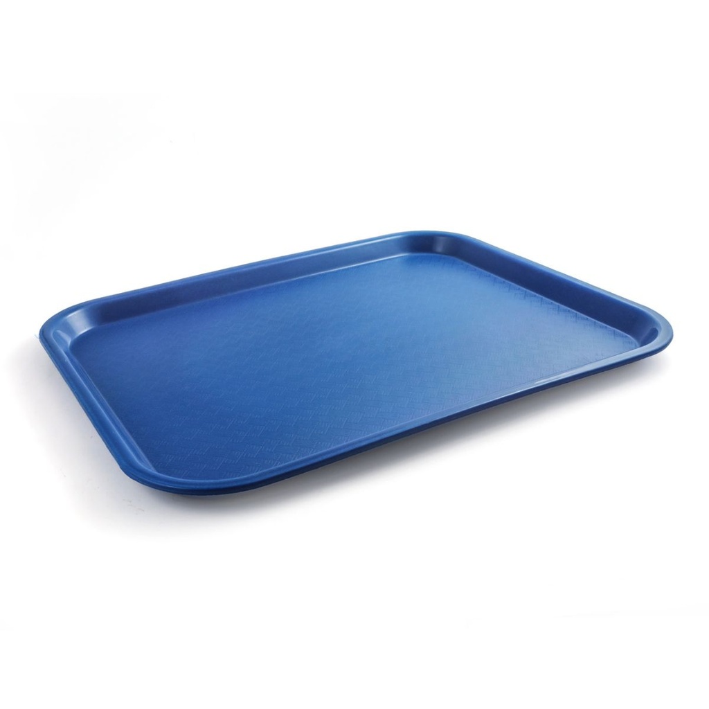Vague Fast Food Tray Plastic 45 cm x 35 cm Blue