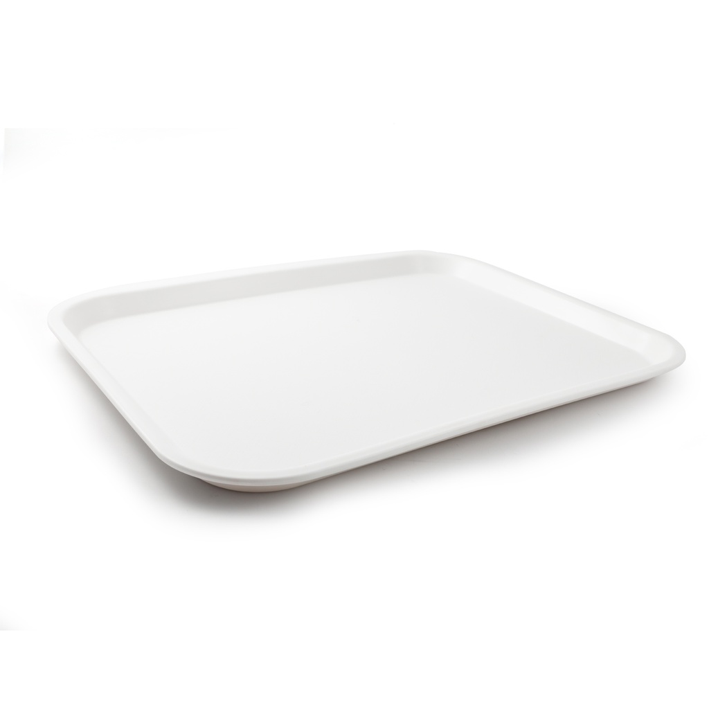Vague Fast Food Tray Plastic 45 cm x 35 cm White