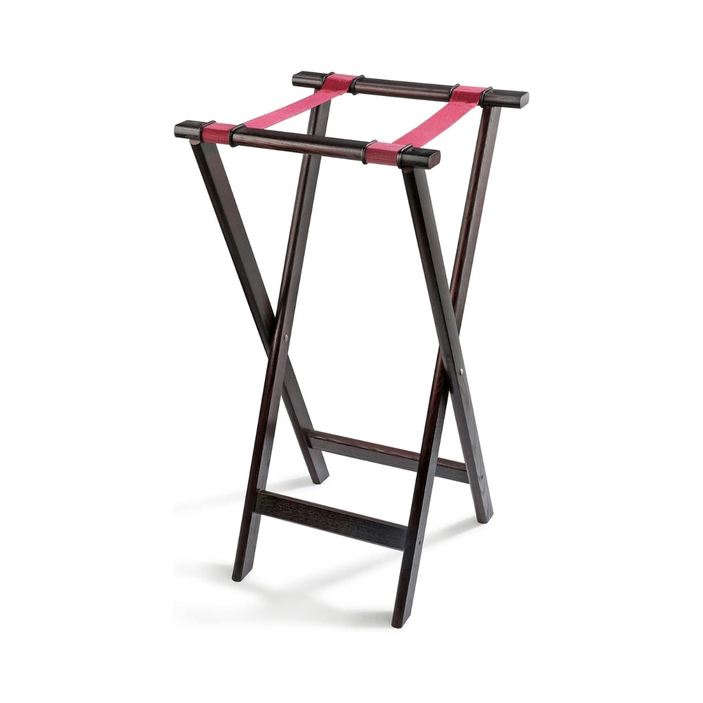 Vague Black Wooden Rack