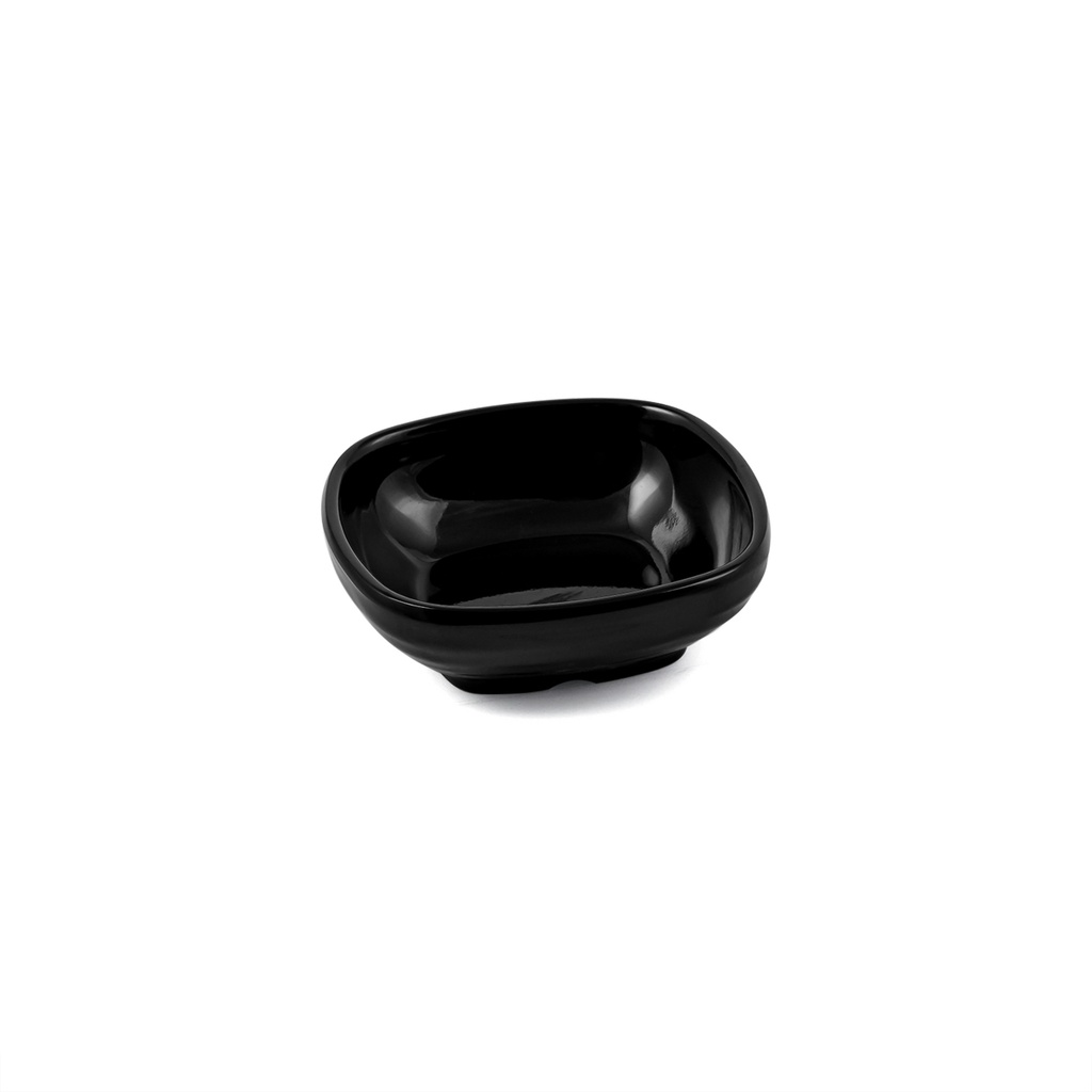 Vague Melamine Square Bowl 8 cm