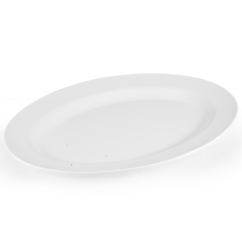 Vague Melamine Oval Plate 75.5 cm