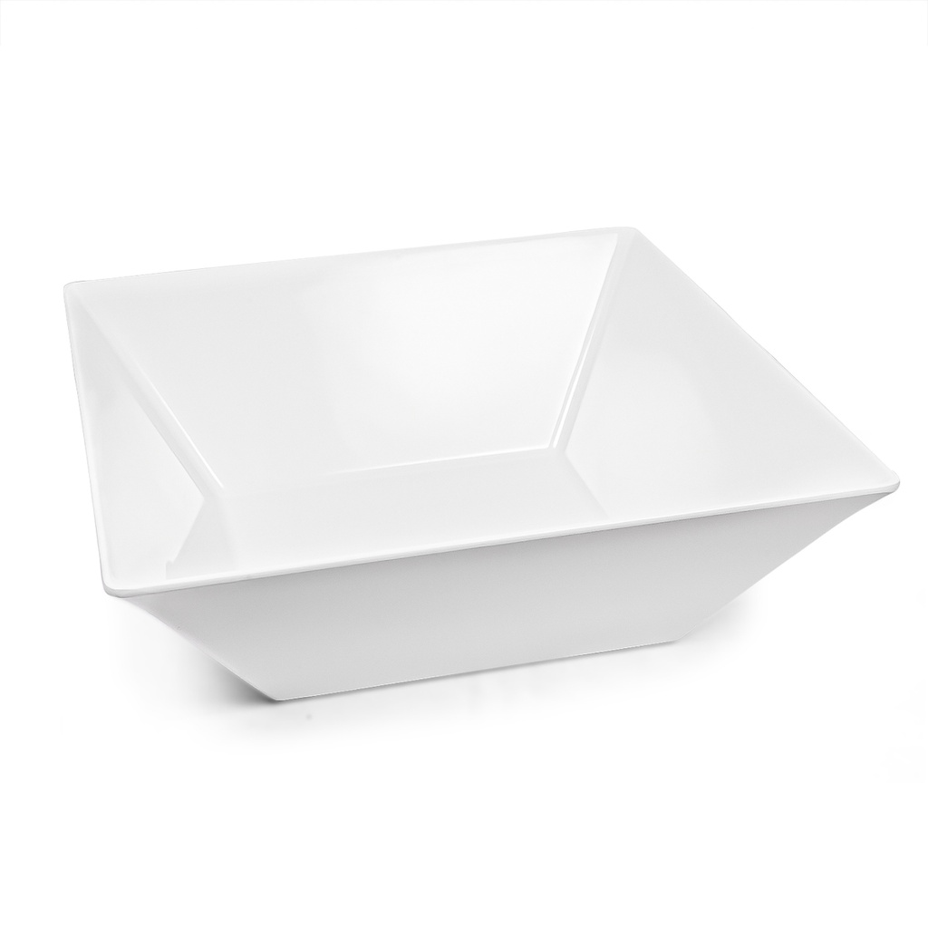 Vague Melamine Square Bowl 40 cm