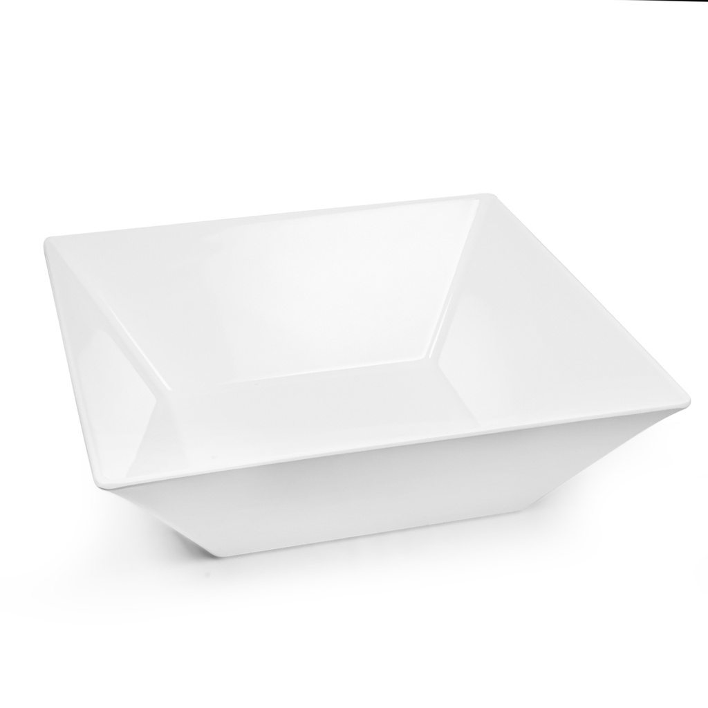 Vague Melamine Square Bowl 46 cm