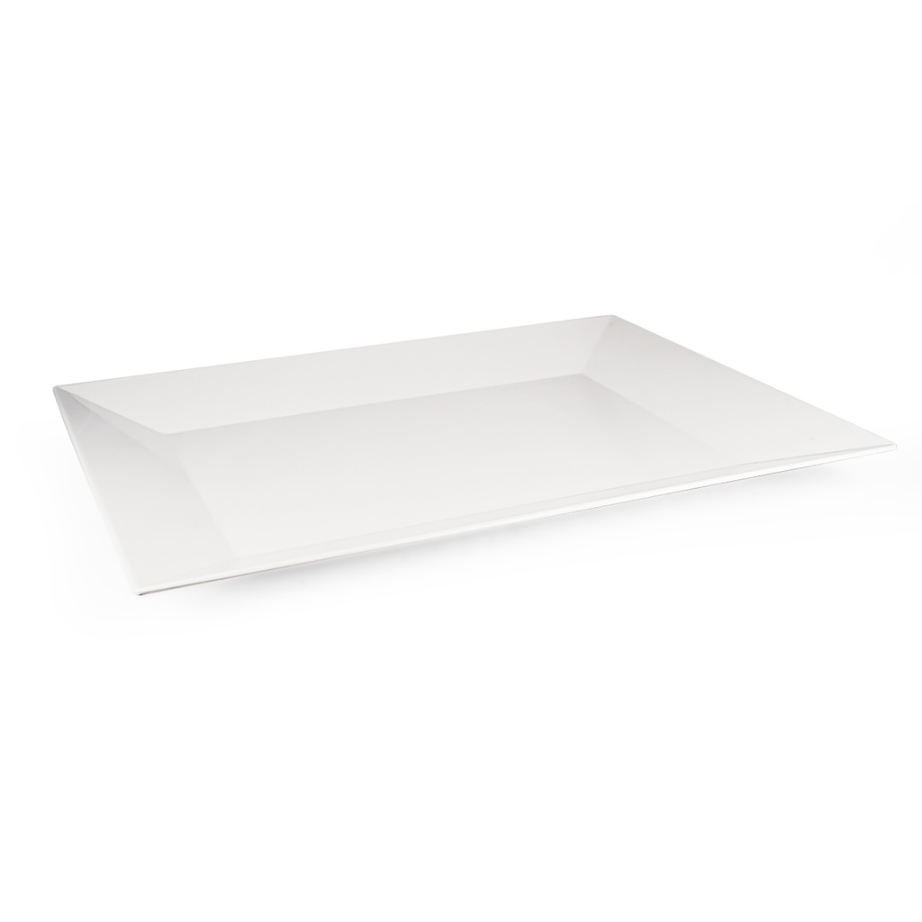 Vague Melamine Square Plate 61 cm / 24"