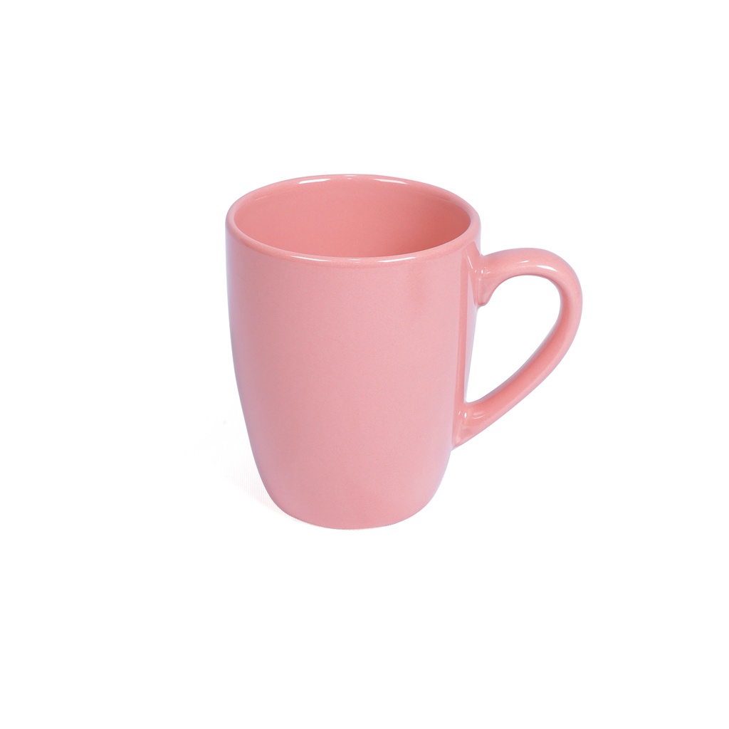 Decopor Stoneware Pink Color Mug 360 ml