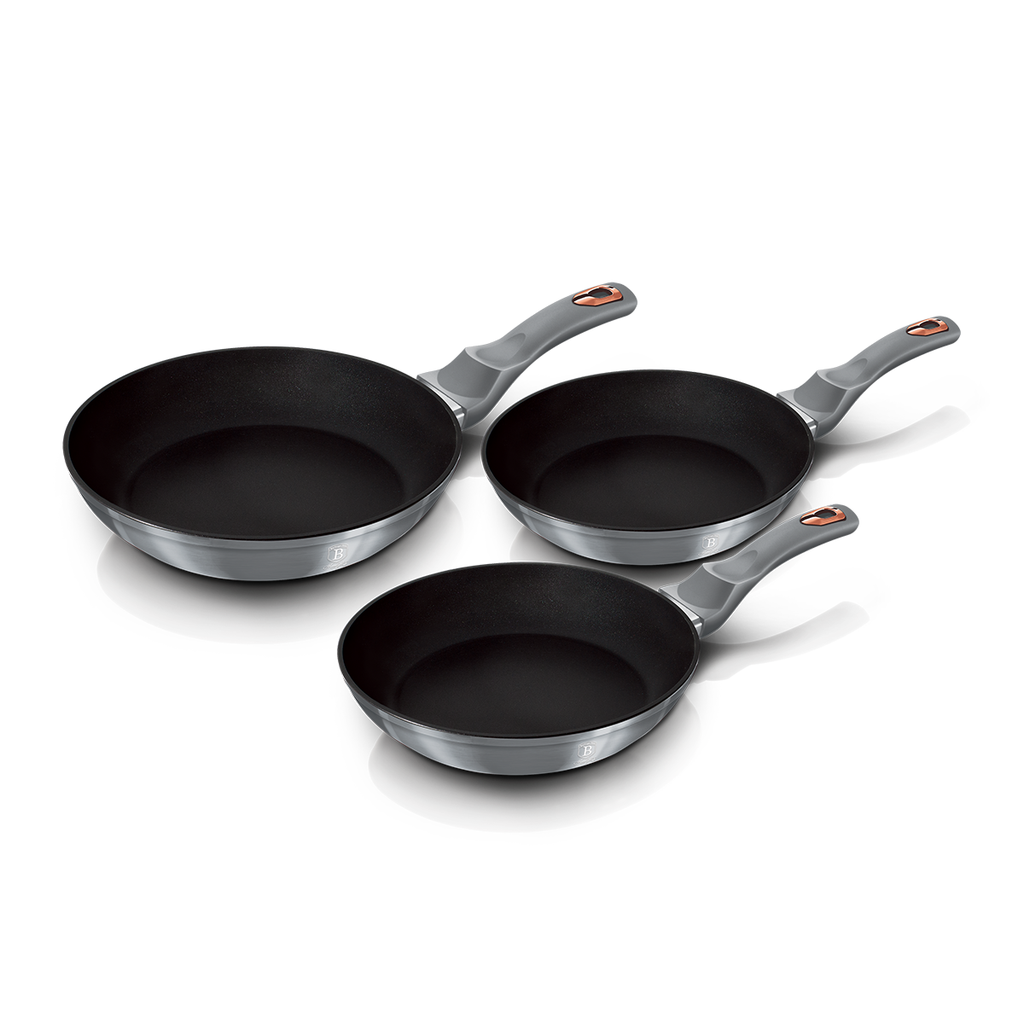 Berlinger Haus 3 Piece Frypan Set Moonlight Collection / BH/6169F