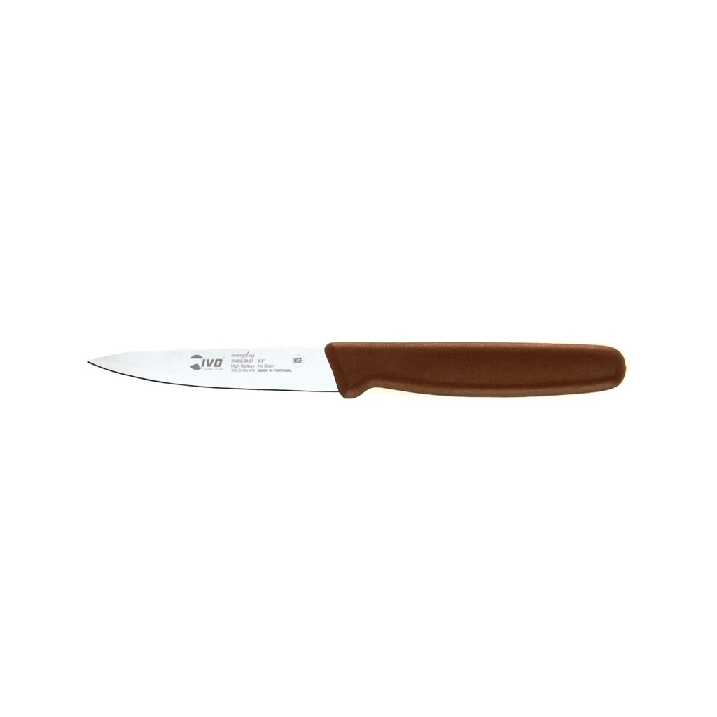 IVO Paring Knife 9 cm - Brown / 720204 250022.09