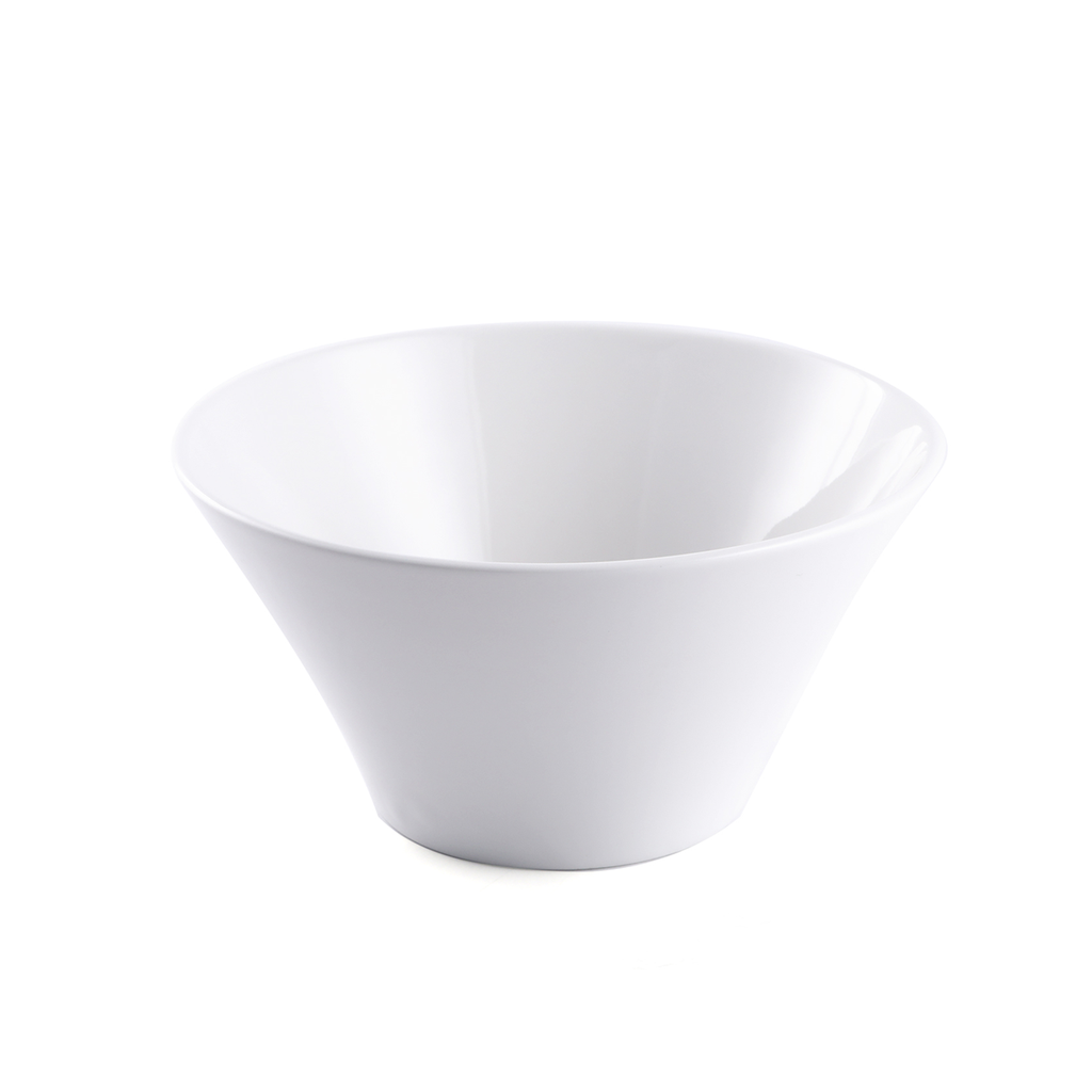 Porceletta Ivory Porcelain Bugle Bowl 20 cm