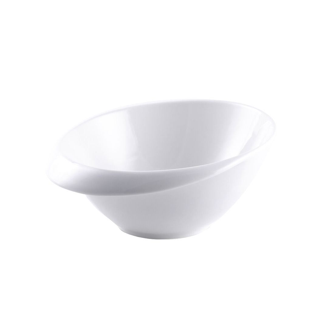 Porceletta Ivory Porcelain Shallow Bowl 17.5 cm