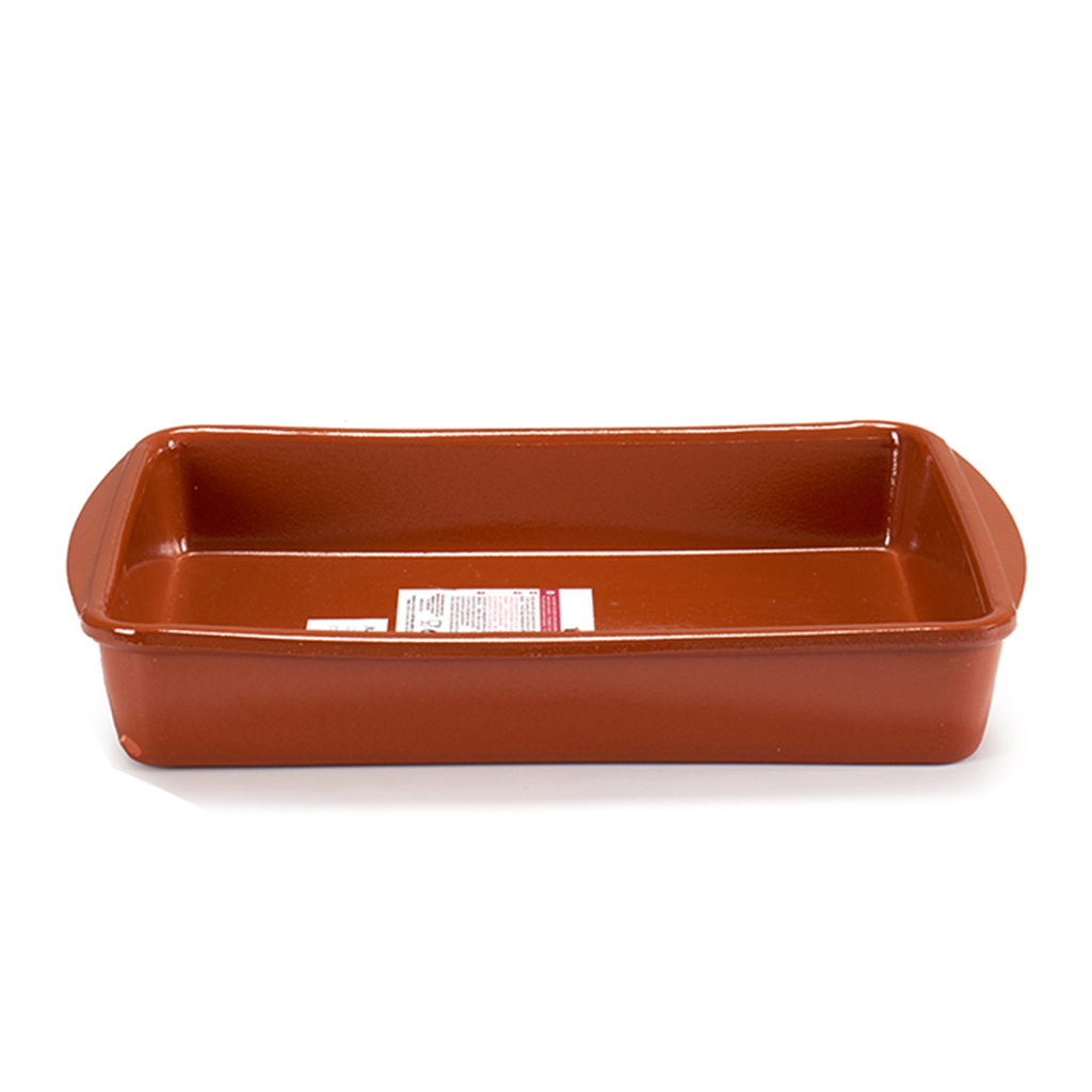 Arte Regal Brown Clay Deep Rectangular Plate 32 cm / 99521