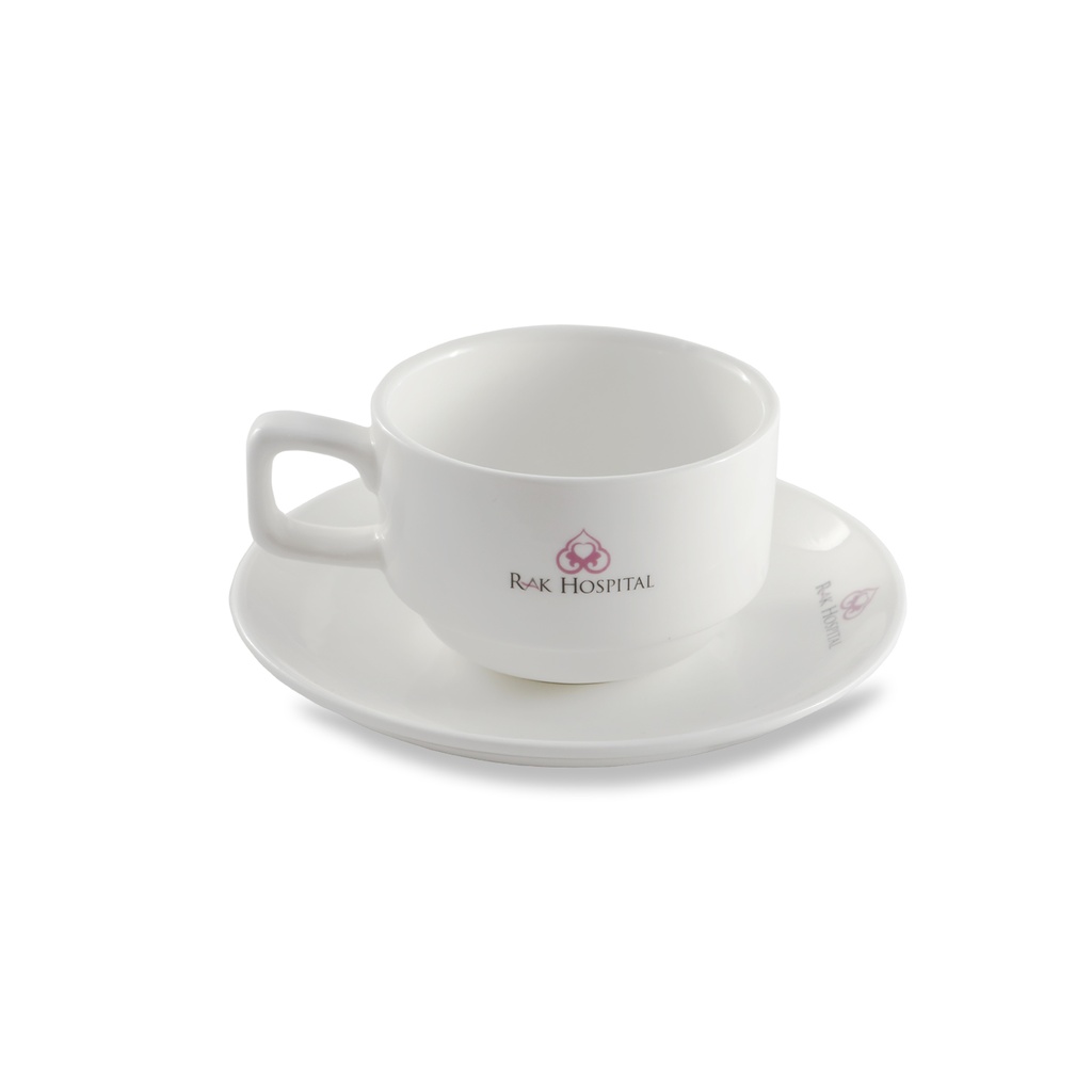 Porceletta Ivory Porcelain Coffee Cup & Saucer 200 ml