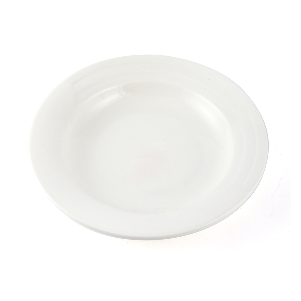 Porceletta Ivory Porcelain Pasta & Soup Plate 23.5 cm