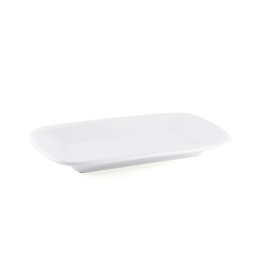[08-248] Porceletta Ivory Porcelain Rectangular Plate 30 cm / 12"