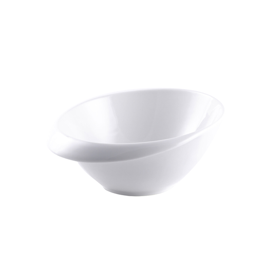 [08-349] Porceletta Ivory Porcelain Shallow Bowl 12.5 cm