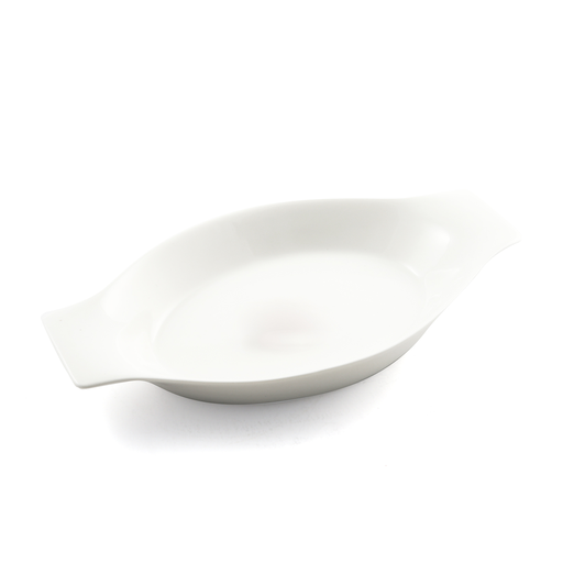 [08-138-U12] Porceletta Ivory Porcelain Banana Plate 36 cm / 14"