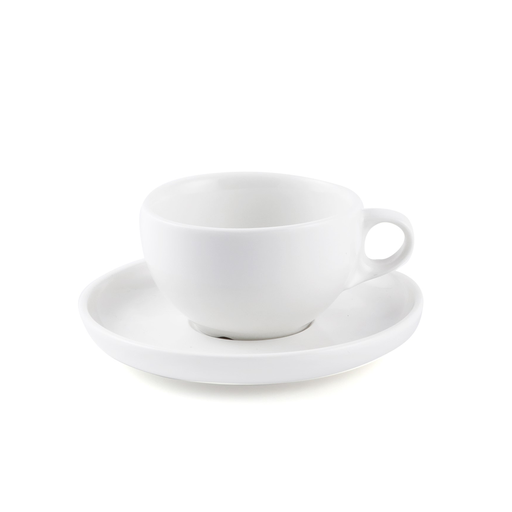 [08-389] Porceletta Ivory Porcelain Coffee Cup & Saucer 100 ml
