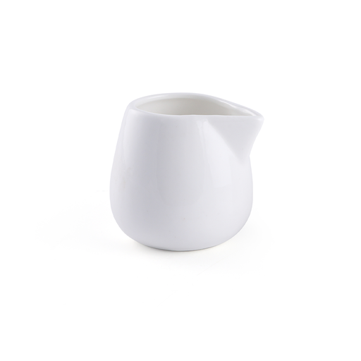 [08-397] Porceletta Ivory Porcelain Creamer 90 ml without Hanndle