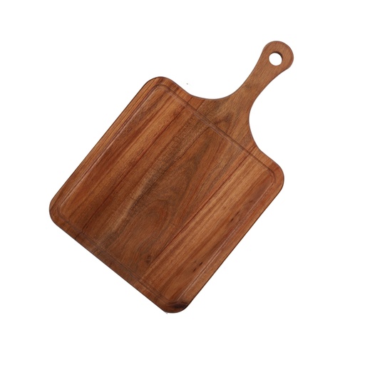 [01-327] Vague Paddle Serving Tray with Juice Groove 25.5 cm x 42 cm
