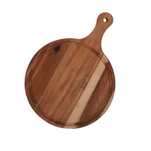 [01-329] Vague Pizza Board with Juice Groove 25.5 cm