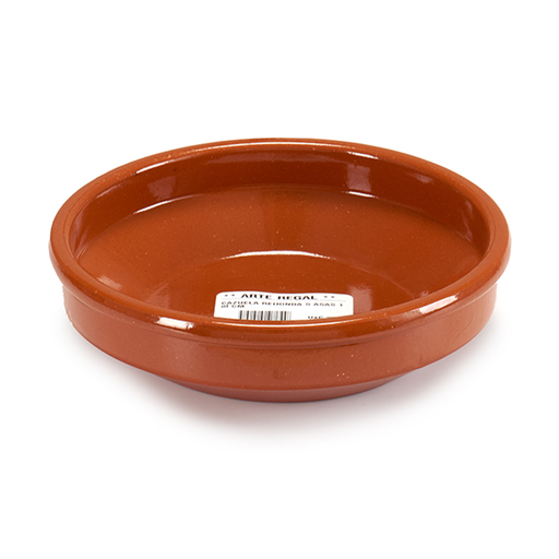 [32-012] Arte Regal Brown Clay Round Deep Plate 18 cm / 33352