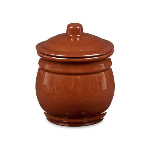 [32-072] La Dehesa Clay Small Jar 230 ml Brown
