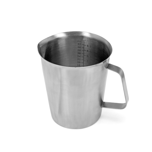 [05-191] Vague Stainless Steel Measuring Jug 1 Liter