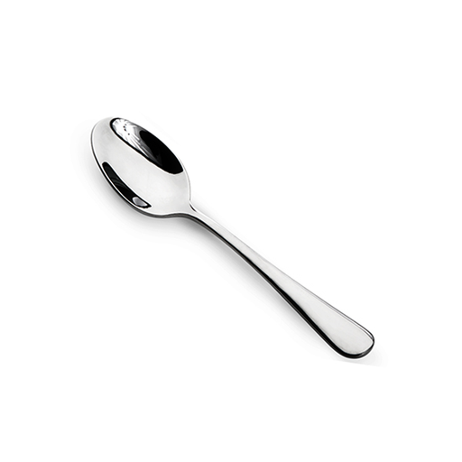 [13-123C] Vague Plano Stainless Steel Coffee Spoon