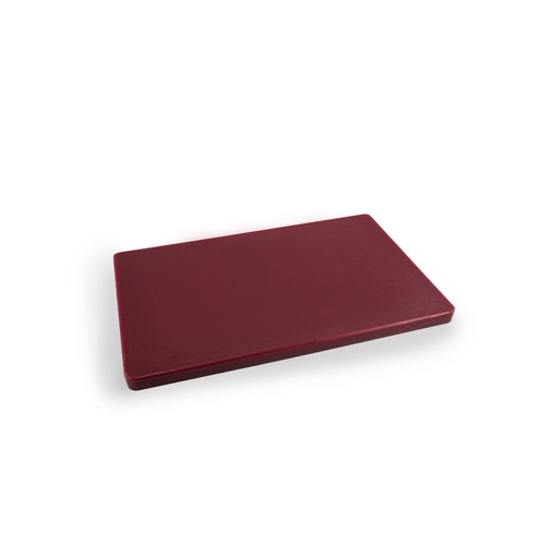 [13-1540] Vague PE Cutting Board 44 cm Brown