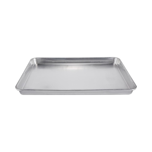 [13-R596] Vague Aluminum Baking Tray 60 x 40 x 2.8 cm Thick Plain Surface