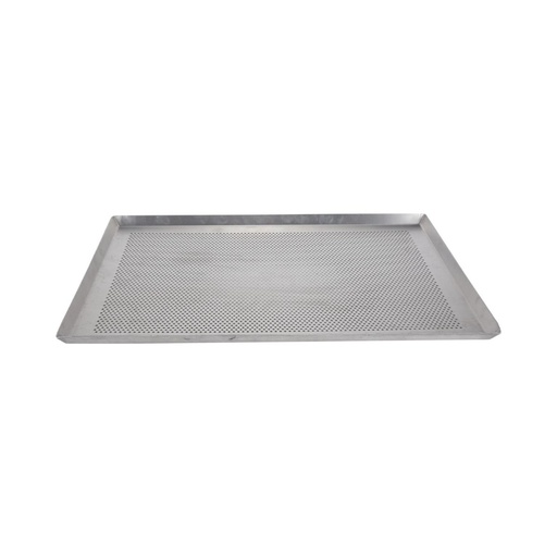[13-R600] Vague Rectangular Perforated Aluminum Alloy Baking Tray 60 x 40 x 1.9 cm Plain Surface