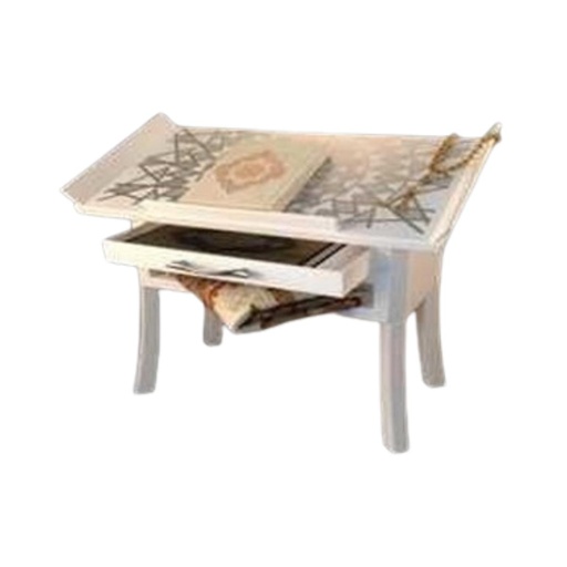 [02-222] Vague Ac Prayer Table Silver Legs