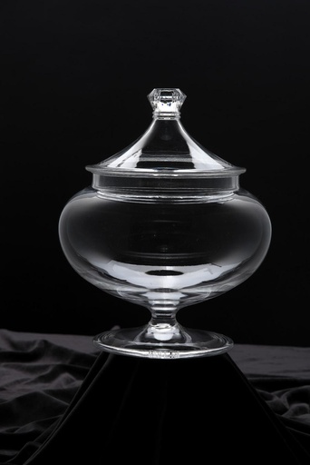 [02-603] Vague Acrylic Crown Candy Box Small