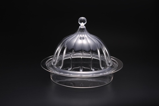 [02-779] Vague Acrylic Dome Serving Set 35 cm