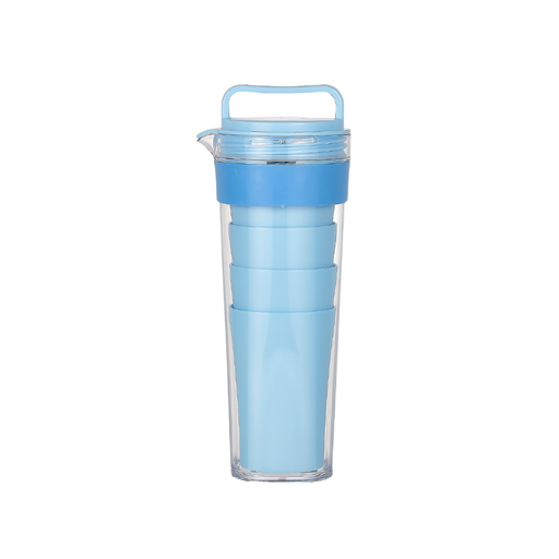 [02-923] Vague Water Pitcher 1.4 Liter with 4 Cups 400 ml Set