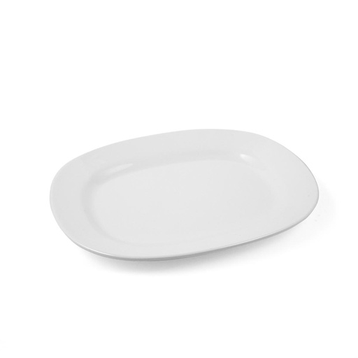 [36-025P] Vague Melamine Oval Plate 12"