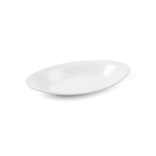 [36-474] Vague Melamine Salad Oval Platter 19 cm