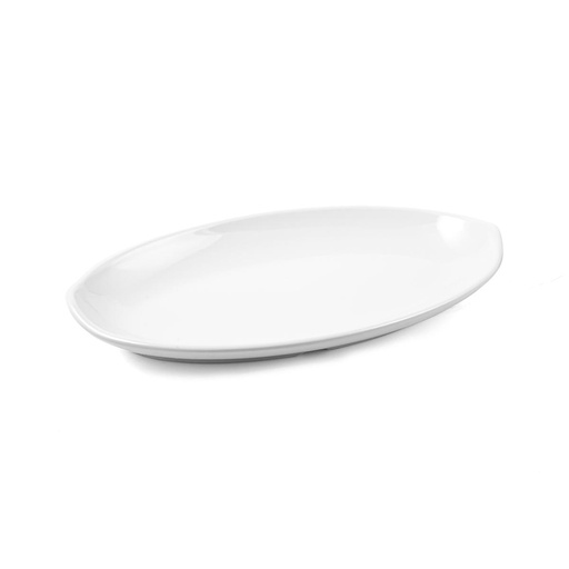[36-476] Vague Melamine Oval Boat Shape Plate 21.2 cm / 8"