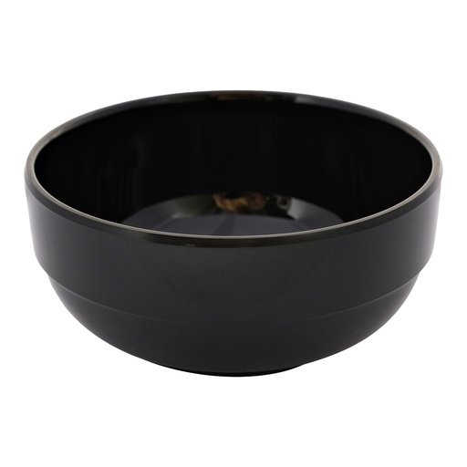 [36-530B] Vague Black Melamine Soup Bowl 11.5 cm x 5 cm