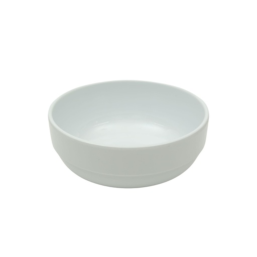 [36-531] Vague White Melamine Bowl 14 cm x 5.5 cm