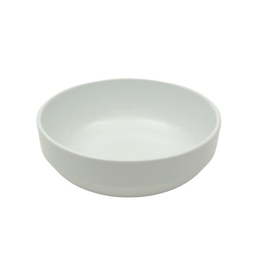 [36-533] Vague White Melamine Bowl 19 cm x 6.5 cm