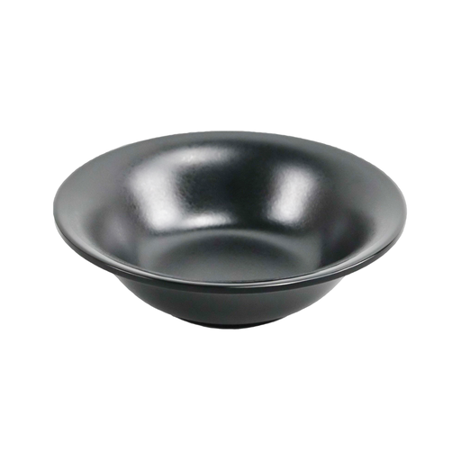 [36-586] Vague Black Melamine Soup Bowl 5"