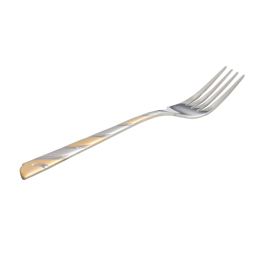 [Y13-845] Vague Stainless Steel Dinner Fork 6 Pieces