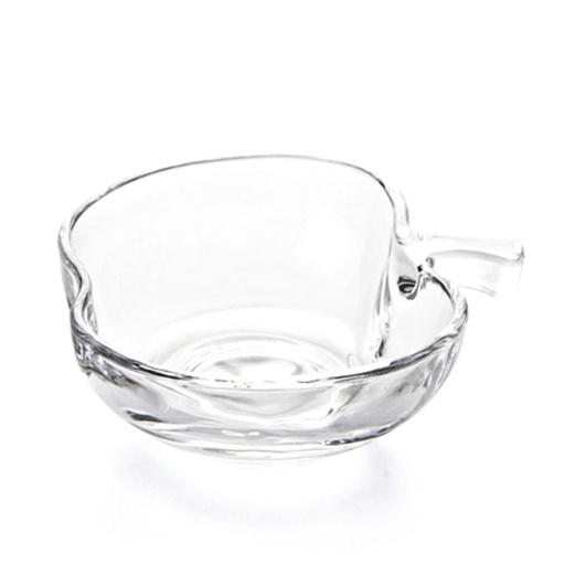 [04-356] Vague Glass Apple Bowl 6 Pcs Set 11.67 cm x 10.2 cm