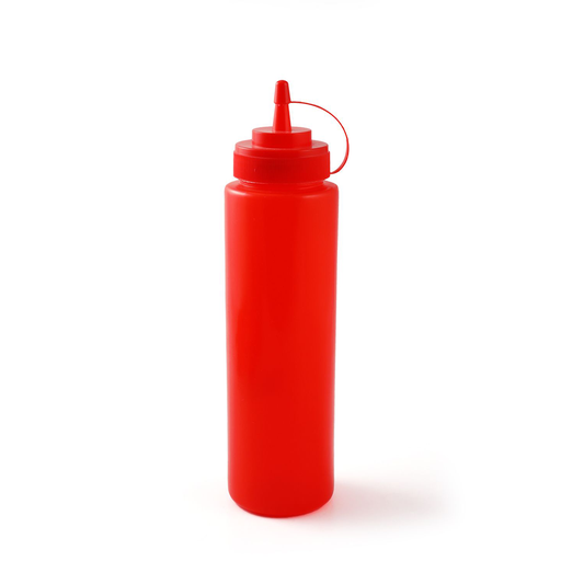 [13-041R] Red Plastic 710 ml Sqeezer